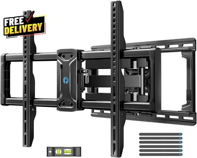 Full Motion TV Wall Mount for 42-85 Inch Flat Screen LED TV up to 132Lbs S...... - Image 1 of 4