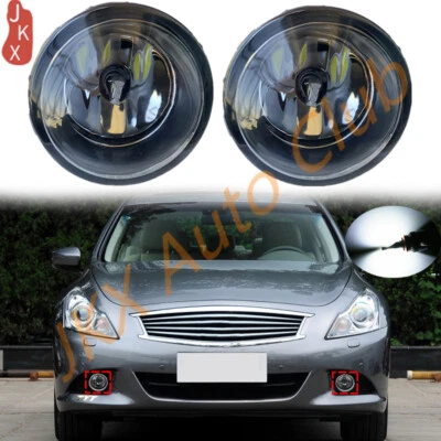 Par de faros antiniebla LED para Infiniti G25/G37/Q60 sedán 2010-2014 Foto 1 de 4