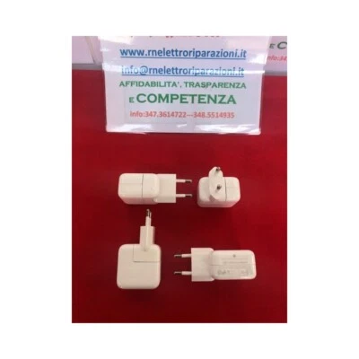 Alimentatore USB APPLE ORIGINALE A1357 da 10W  con Garanzia - Immagine 1 di 3