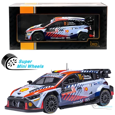 Ixo Models 1:18 Hyundai i20 N Rally1 #11 T.Neuville – Winner Rallye Monte-Carlo - Image 1 of 2