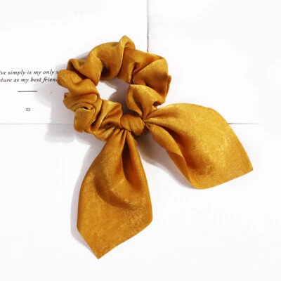 Mujeres Oreja de Conejo Cabello Crujiente Niñas Nudo Moño Bandas para el Cabello Corbata Accesorios Foto 1 de 4