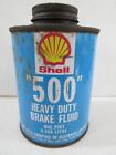 Shell 500 Heavy Duty Brake Fluid One Pint 0.568 Litre Tin ..