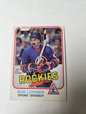 1981-82 O-PEE-CHEE NHL HOCKEY #214 BOB LORIMER COLORADO ROCKIES