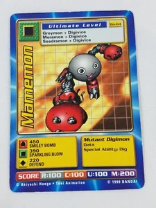 Mamemon Bo-64 Digimon Digi Battle Digital Monsters Series 2 Bandai 1999 - Picture 1 of 2