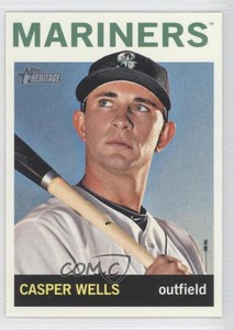 2013 Topps Heritage Casper Wells #186