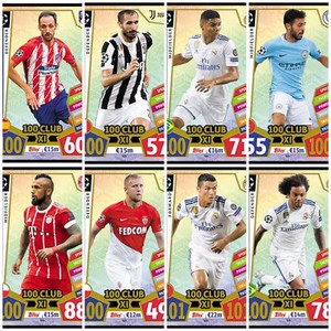 2017 2018 UEFA Champions League Match Attax 100 CLUB XI CARDS - YOU PICK