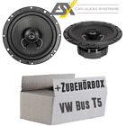 Esx Lautsprecher Für Vw Bus T5 Front 16Cm Koax Auto Boxen Einbausatz Einbauset