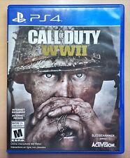 Jogo Call of Duty WW2 WWII ps4 original mídia física seminovo playstation  jogo de tiro