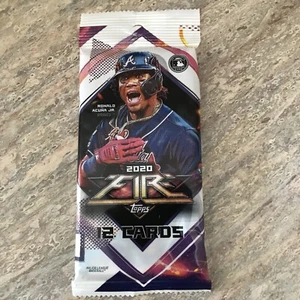 2020 Topps Fire Baseball Fat Pack w/12 Cards - Picture 1 of 2
