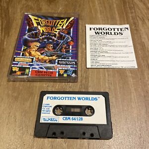 Commodore 64 / 128 CBM C64 Forgotten Worlds game -VGC