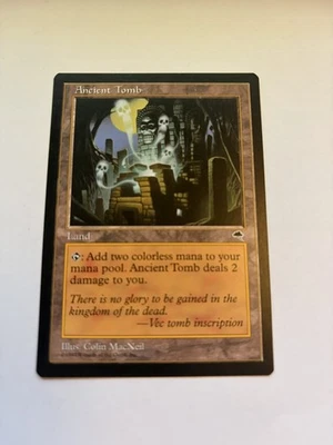 Ancient Tomb Tempest Magic Karte MTG englisch NM - Bild 1 von 2