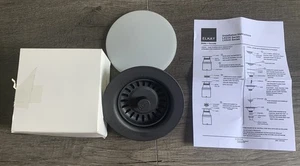 Elkay LKQD35BK Elkay Polymer 3-1/2'' Disposer Flange with Removable Strainer - Picture 1 of 5