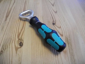 WERA Kapselöffner Flaschenöffner 05030005001 Kraftform Kompakt Griff Öffner TOP - Bild 1 von 3