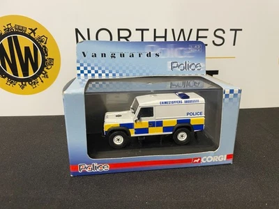 CORGI VANGUARDS 1:43 SCALE VA09703 LAND ROVER DEFENDER POLICE SERVICE OF IRELAND - Image 1 of 3
