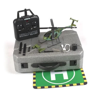 Rage RC 英雄直升机军用 4 刀片 RTF Heli MARINES SEMPER FI RGR6101 6101 — 第 1/2 张图片