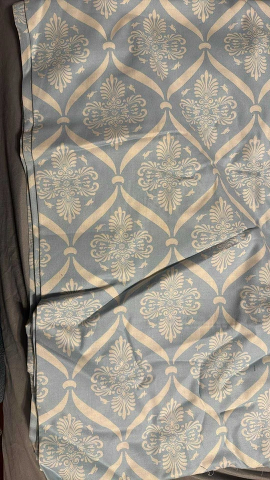 JUBILEE #2852 Light Blue White MEDALLION BY BUNNY HILL DESIGNS MODA 44 x 176" - Image 1 of 1