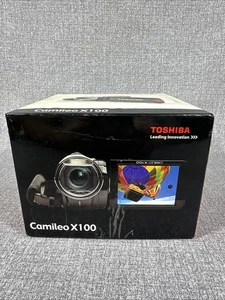 Toshiba Camileo X100 Camcorder NEU geöffnete Verpackung siehe Fotos - Bild 1 von 19