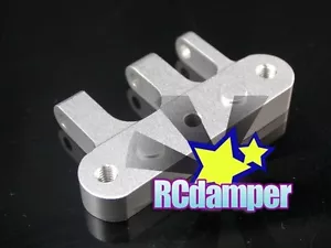 ALUMINUM SUPPORT MOUNT HOLDER FOR REAR WING S - HOBAO OFNA HYPER 7 PBS TQ ALLOY - Picture 1 of 1