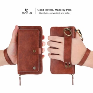 Sense TW102/Moxee M2160/Sharp Rouvo V Case multifunction Wallet Leather Zipper - Picture 1 of 26