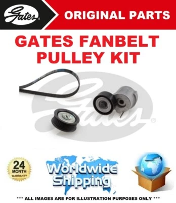 KIT POLEA CORREA VENTILADOR PUERTAS OPEL VECTRA C GTS 1.9 CDTI 2004-2008 - Imagen 1 de 4