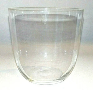 3x Feines Glas schlicht 7cm x 7ø cm Teeglas Kaffeglas Cafeglas - cafe kaffee tee - Picture 1 of 3
