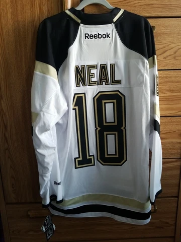 James Neal #18 Pittsburgh Penguins 2014 Stadium Series Premier Replica Jersey XL Cover