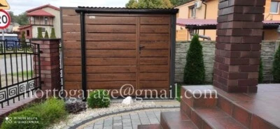 2x2 Blechgarage GERÄTESCHUPPEN Garage Container Versteck Laube SONDERANGEBOT! - Bild 1 von 2
