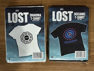 abc LOST TV Show Dharma Oceanic Lost Shirt Größe Large KONVOLUT offiziell y2k NEU - Bild 1 von 1