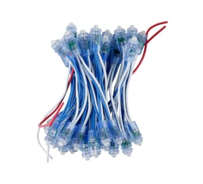 50 led luce blu punti luminosi effetto cielo stellato a incasso da soffitto 12v - Immagine 1 di 3