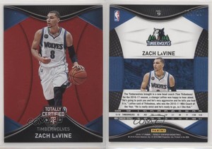 2016-17 Panini Totally Certified Red /199 Zach LaVine #9