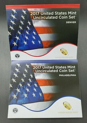 2017 US Mint Uncirculated Set 20 coin GEM BU OGP COA RobinsonsCoinTown  - Image 1 of 4