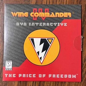 Wing Commander IV V 2.0: The Price of Freedom PC 1997 Disc & sleeve For Age 17+ - Picture 1 of 6