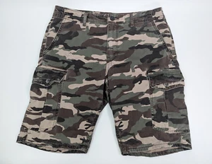 Oneill Cargo Shorts Men's 32 Camo Woodland Standard Fit Casual Outdoors Military - Picture 1 of 10