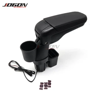 Car Console Armrest Storage Box For Suzuki Jimny JB64 2019 2020 With USB Charger - Foto 1 di 9