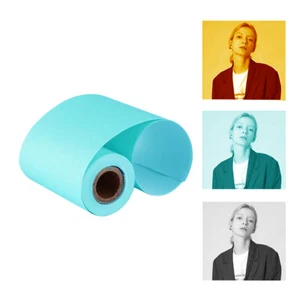Colorful Paper Rolls Direct Thermal Self-Adhesive 57*30mm For Peripage Printer - Photo 1/21