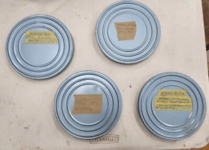Menge 4 Vintage 8 mm 7 Zoll Metallrollen/Dosen. ALASKA TRAVEL 1965-1976 - Bild 1 von 5
