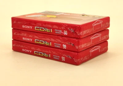 SONY 90 CASSETTE VIERGE NEUVE SOUS BLISTER K7 AUDIO 1 LOT DE 3 - Photo 1/3