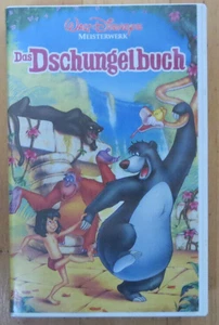 Das Dschungelbuch Original Walt Disney - VHS Videocassette mit Hologramm-1122/25 - Bild 1 von 4