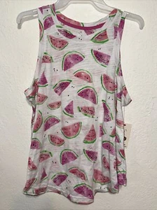 SECRET TREASURES WOMENS' SLEEP TANK TOP WATERMELON SMALL MEDIUM LARGE 2X 3X - Picture 1 of 13