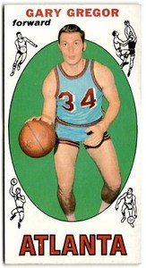 1969-70 Topps Gary Gregor Atlanta Hawks #11