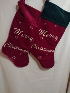 2 Christmas Stockings By Surprise Creations - Picture 1 of 2