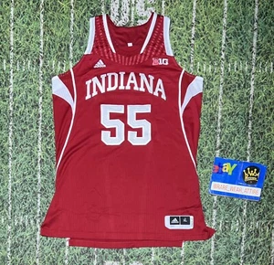 Adidas NCAA Indiana Hoosiers Jersey Rev 30 Size XL Length +2 Mesh 9211 - Picture 1 of 7