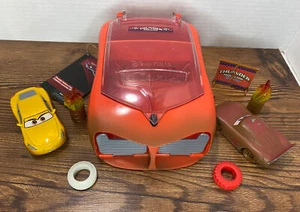 Disney Store Pixar Cars 3 Thunder Hollow Crazy 8 Crashers Launcher Set mit Etikett - Bild 1 von 12