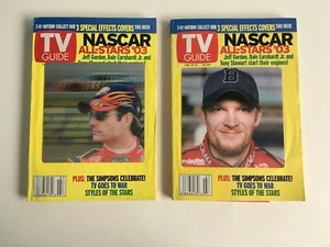 2003 NASCAR All-Stars Dale Earnhardt Jr. Jeff Gordon 3D Motion Guides - Imagen 1 de 4