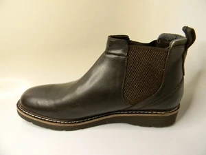 New Nunn Bush Comfort Gel Brown Ankle Boots Mens Size 8.5M - Picture 1 of 12