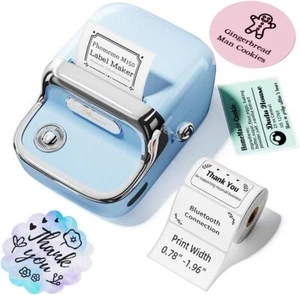 Lotto stampanti termiche Phomemo M150 etichettatrici Bluetooth codice a barre indirizzi stampante - Foto 1 di 30