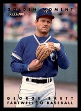 George Brett 1994  Fleer Golden Moment Farewell to Baseball  Card #6 Royals
