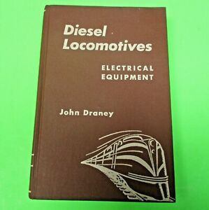 VINTAGE 1944 DIESEL LOCOMOTIVES ELECTRICAL EQUIPMENT RAILROAD BOOK