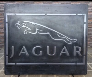 “Vintage Style Jaguar Metal Sign – Handmade Garage Art” - Picture 1 of 3