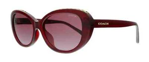 Nuevas gafas de sol Coach para mujer - OHC8296U 5615H - borgoña / degradado (56-16-140) - Imagen 1 de 7
